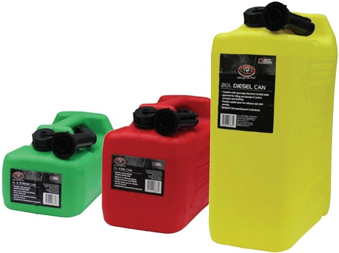 20% off SCA Jerry Cans