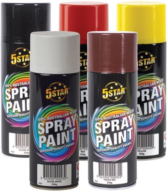 5 Star 250g Enamel Spray Paint