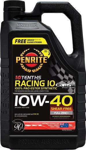 Penrite 10 Tenths Racing 10 Engine Oil^