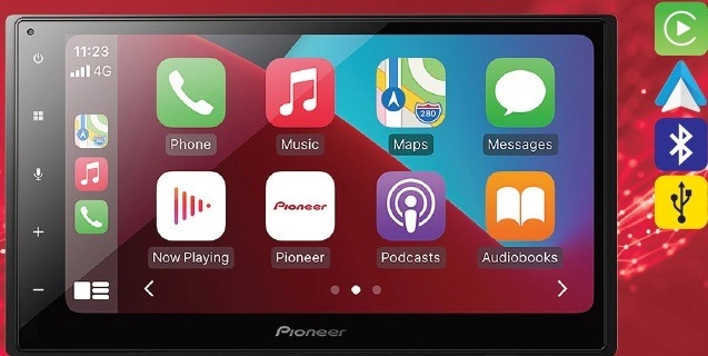 Pioneer 6.8” Android™ Auto & CarPlay Digital Media Player