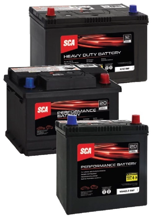 SCA Automotive & 4WD Batteries