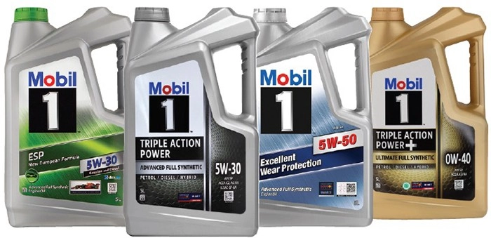 Selected Mobil 1 5L Engine Oils^