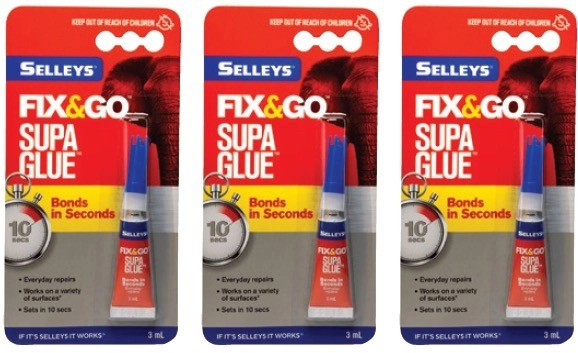 Selleys 3mL Fix & Go Supa Glue