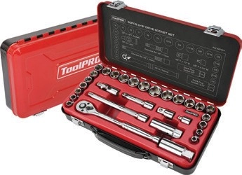 ToolPRO 30 Pce 3/8” Dr Socket Set