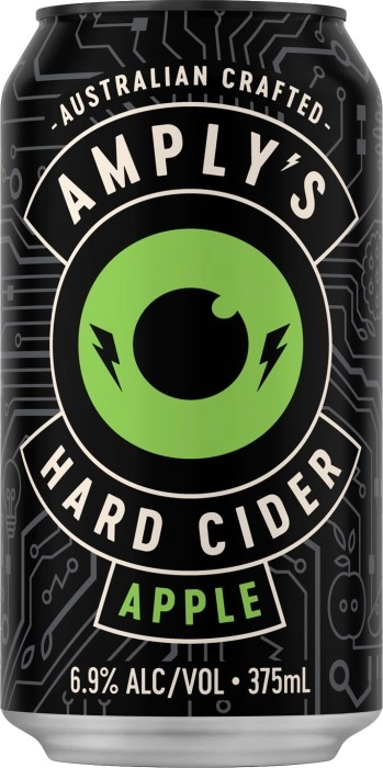 Amplys Hard Apple Cider 6.9% Can 375mL