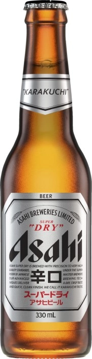 Asahi Super Dry Bottles 330mL