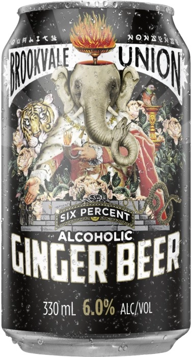 Brookvale Union Ginger Beer 6% Can 330mL