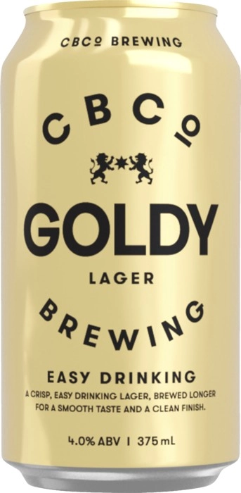 CBCo Brewing Goldy Lager Can 375mL