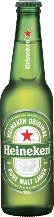 Heineken Lager Bottles 330mL