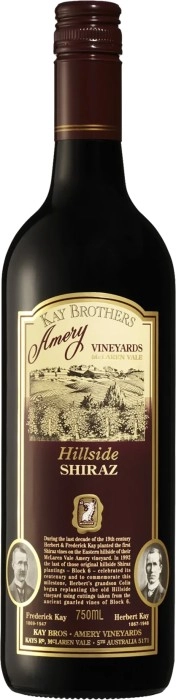 Kay Brothers Hillside Shiraz 2015