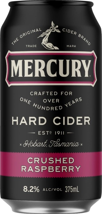 Mercury Hard Cider Crushed Raspberry 375mL