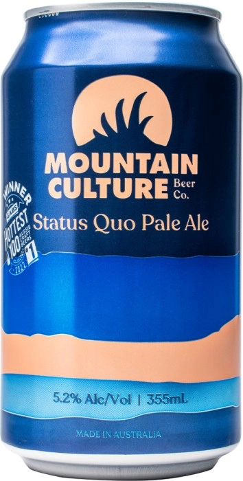 Mountain Culture Status Quo Pale Ale Cans 355mL