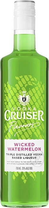 NEW Vodka Cruiser Flavours Wicked Watermelon 20% 700mL