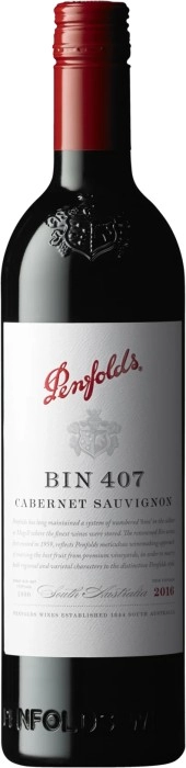 Penfolds Bin 407 Cabernet Sauvignon 2016