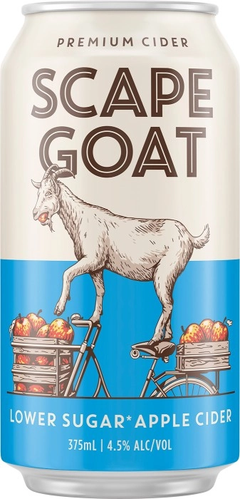 Scape Goat Apple Low Sugar Cider Can 375mL