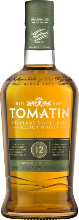 Tomatin 12YO Single Malt Whisky 700ml