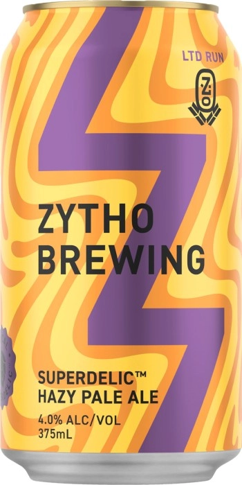 Zytho Brewing Superdelic Hazy Pale Ale Can 375mL