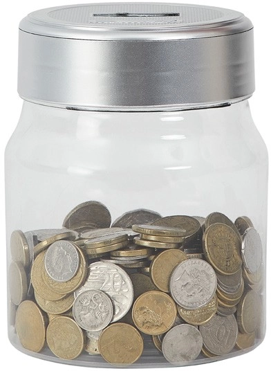 Marketlane Coin Counting Money Jar