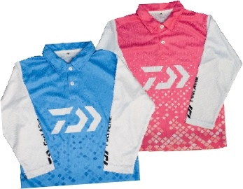 Kids’ & Youth Sublimated Polo Shirts by Daiwa