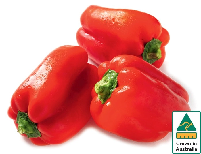 Australian Red Capsicums