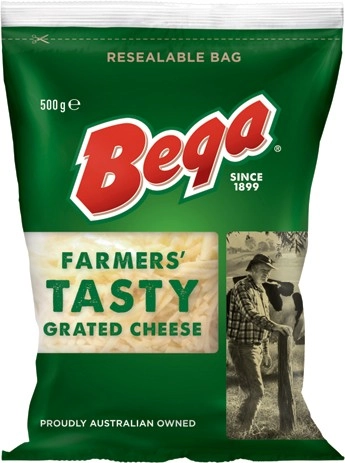 Bega Grated or Block Cheese 500g Selected Varieties