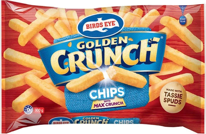 Birds Eye Golden Crunch Chips 900g Selected Varieties