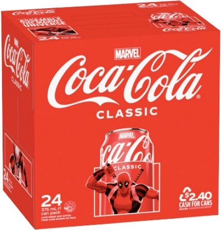 Coca-Cola 24x375mL Selected Varieties