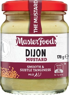 MasterFoods Mustard, Horseradish Cream or Relish 170-260g Selected Varieties