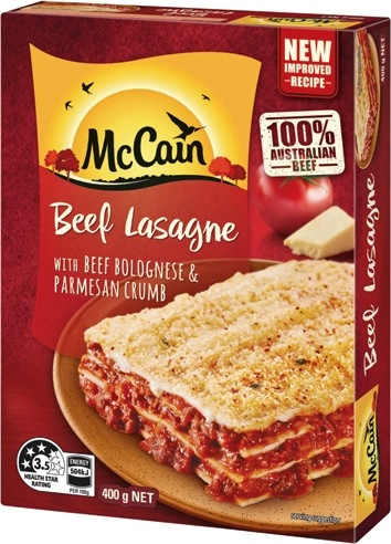 McCain Redbox Frozen Meal 375-400g Selected Varieties