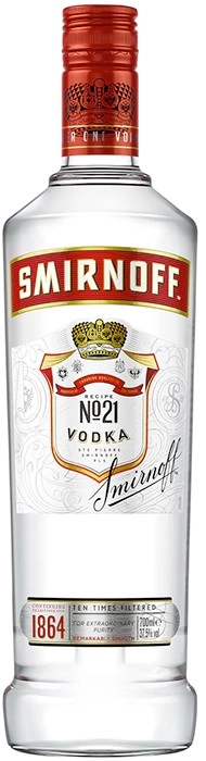 Smirnoff Red Label Vodka 700mL