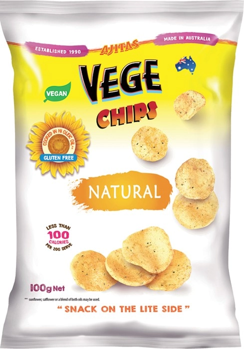 Ajitas Vege Chips 100g Selected Varieties