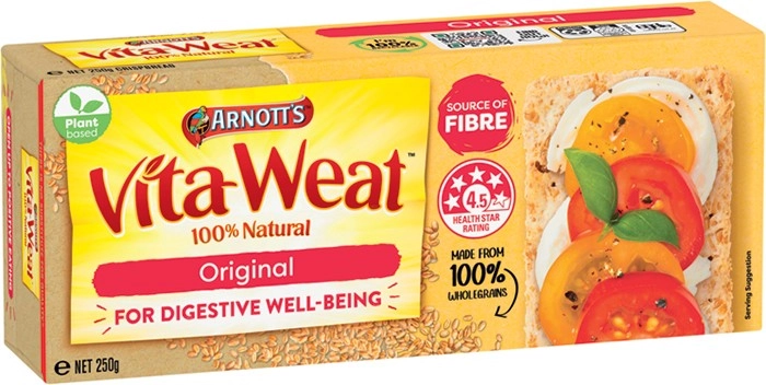 Arnott’s Vita-Weat or Salada Crackers 250g Selected Varieties