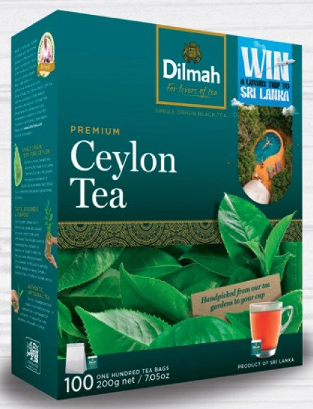 Dilmah Premium Ceylon Tea Bags 100 Pack