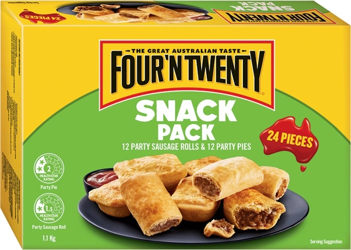 Four’N Twenty 24 Pieces Snack Pack