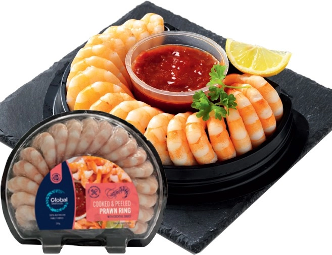 Global Seafoods Prawn Ring 255g