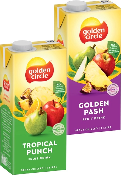 Golden Circle Fruit Drink 1 Litre Selected Varieties