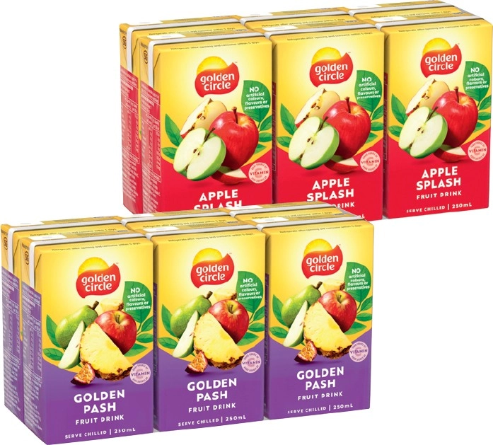 Golden Circle Fruit Drink 6x250mL Selected Varieties