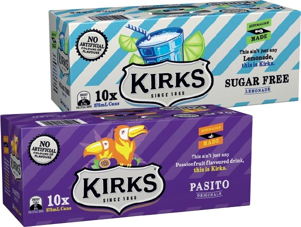 Kirks 10x375mL Selected Varieties