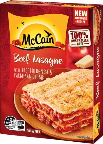 McCain Redbox Frozen Meals 375-400g Selected Varieties