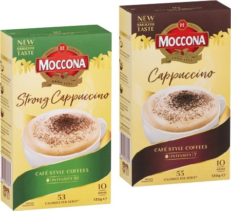 Moccona Coffee Sachets 8-10 Pack Selected Varieties