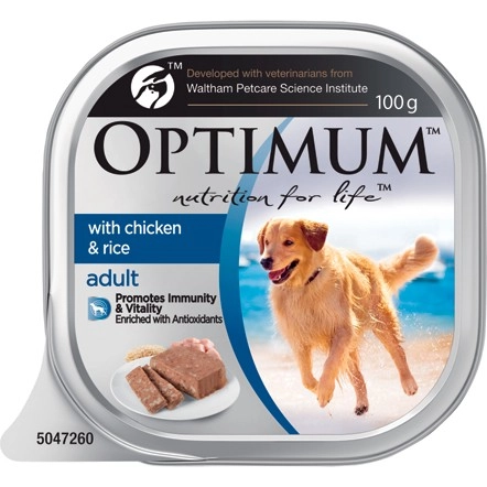 Optimum Wet Dog Food 85-100g Selected Varieties