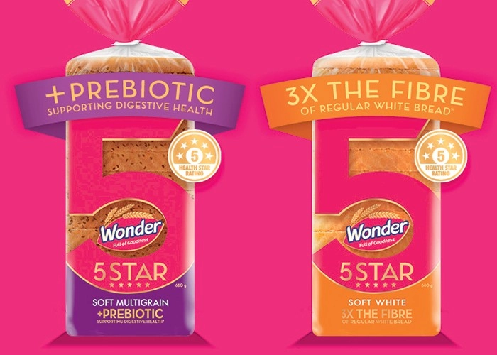 Wonder Bread 5 Star 680g Selected Varieties