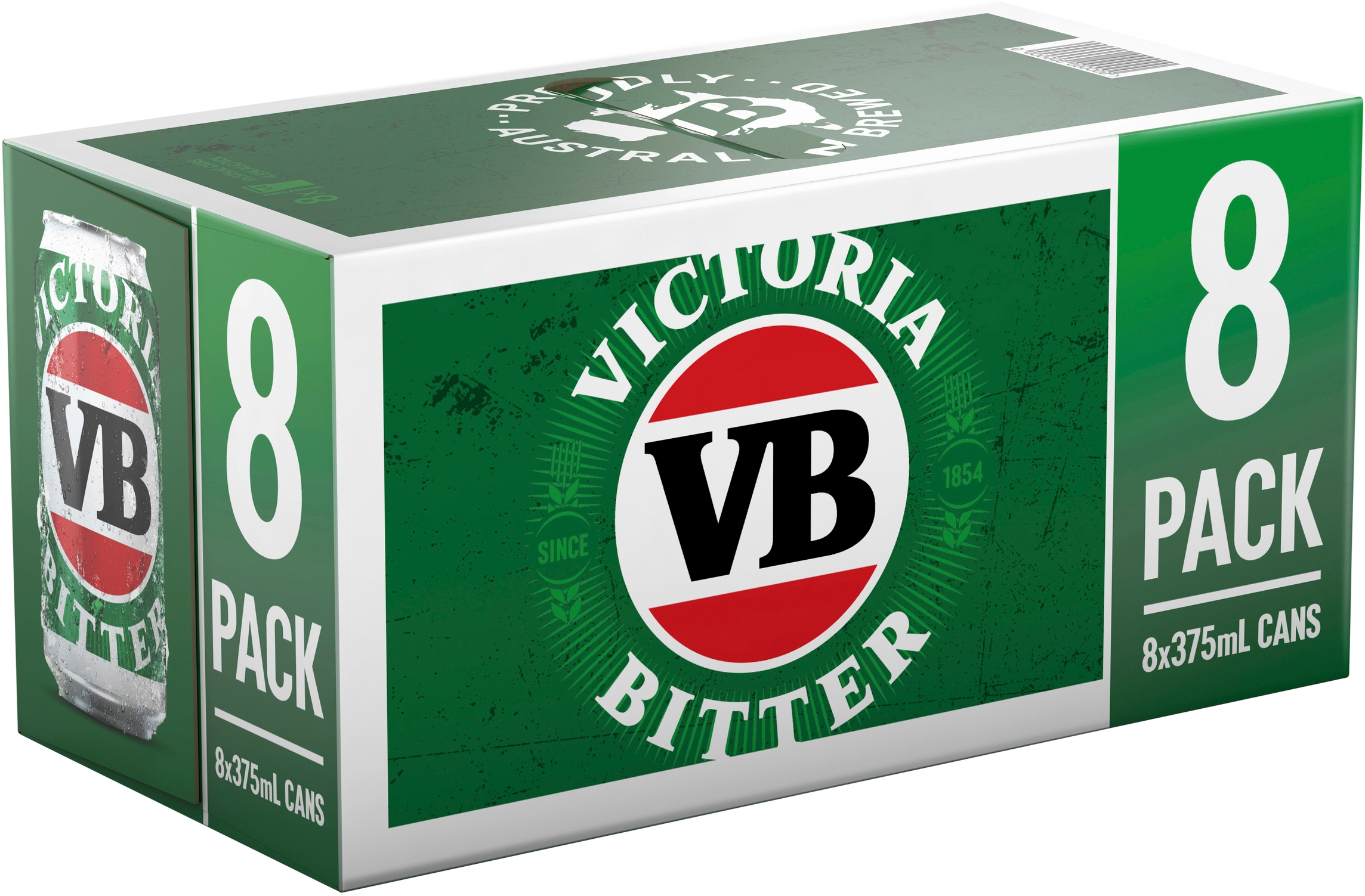 Victoria Bitter Cans 8x375ml