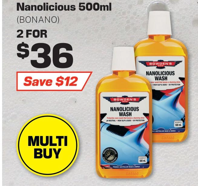 Bowden's Own Nanolicious 500ml - BONANO