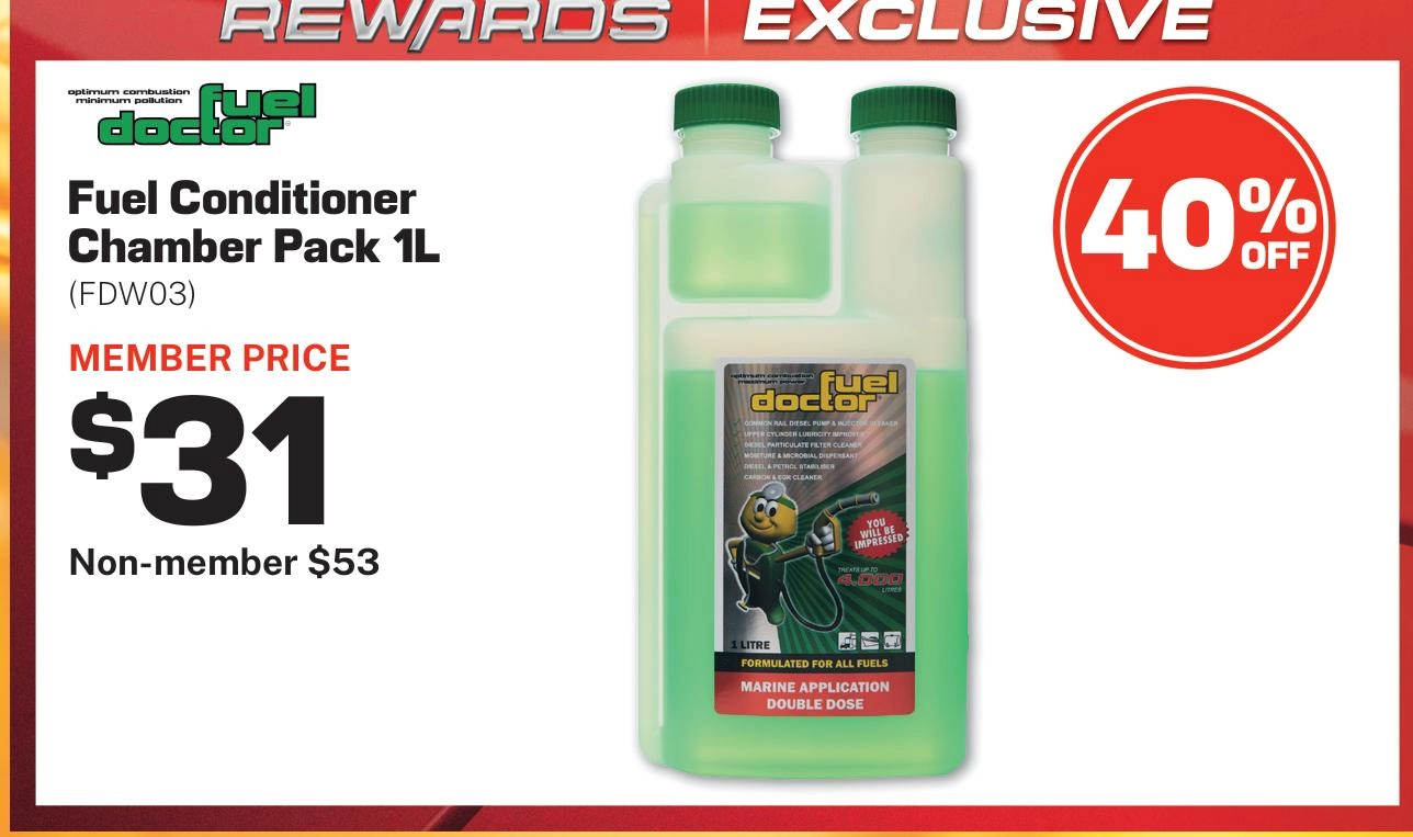 Fuel Doctor Fuel Conditioner 1L - FDW03