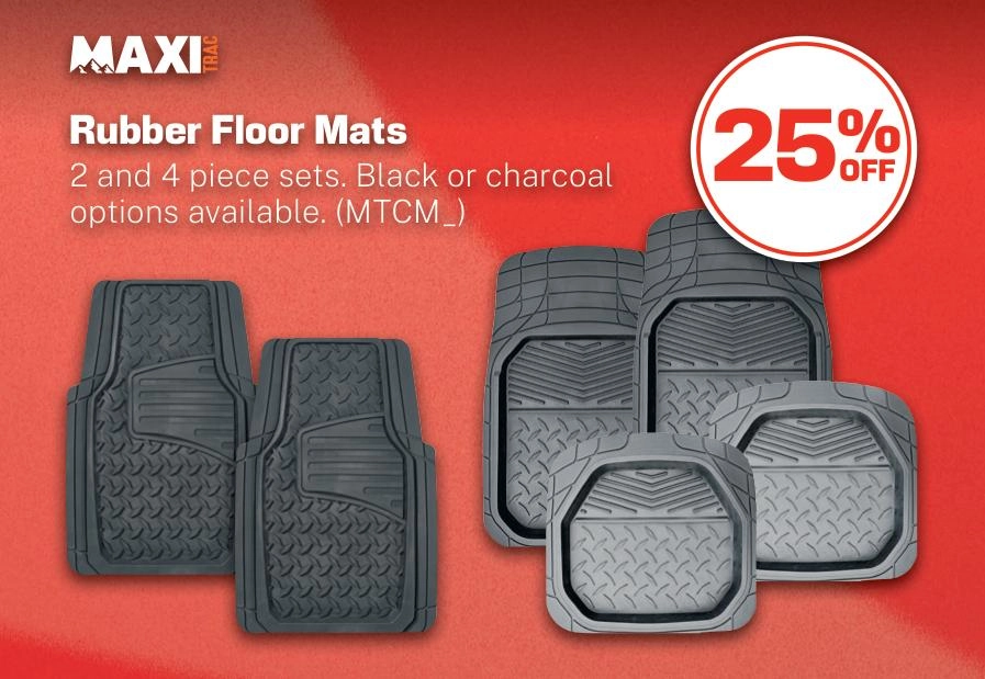 Maxi Rubber Floor Mats