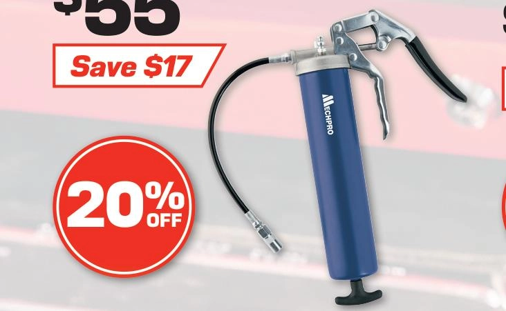 Mechpro Blue 450g Trigger Action Grease Gun - MPBGG1