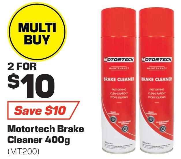 Motortech Brake Cleaner 400g - MT200