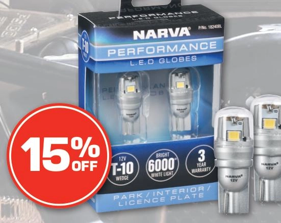 Narva LED Interior & Signalling Globes