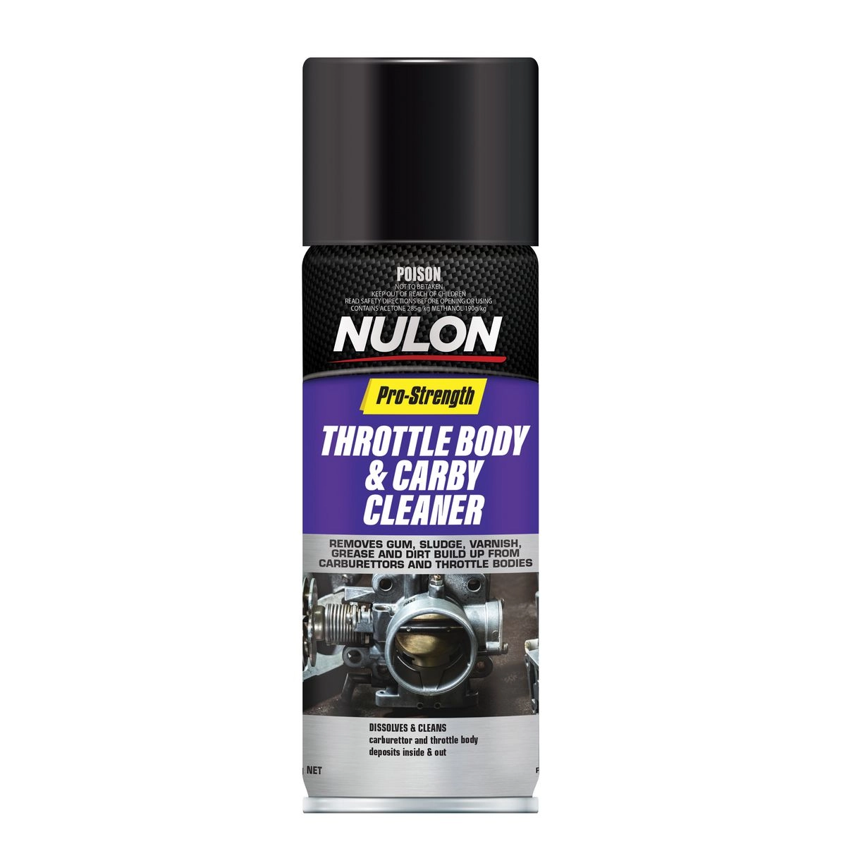 Nulon Throttle Body & Carby Cleaner 400g - CARB-400